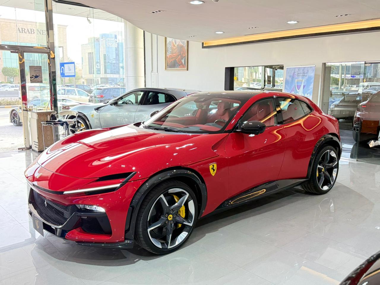 Ferrari Purosangue Red